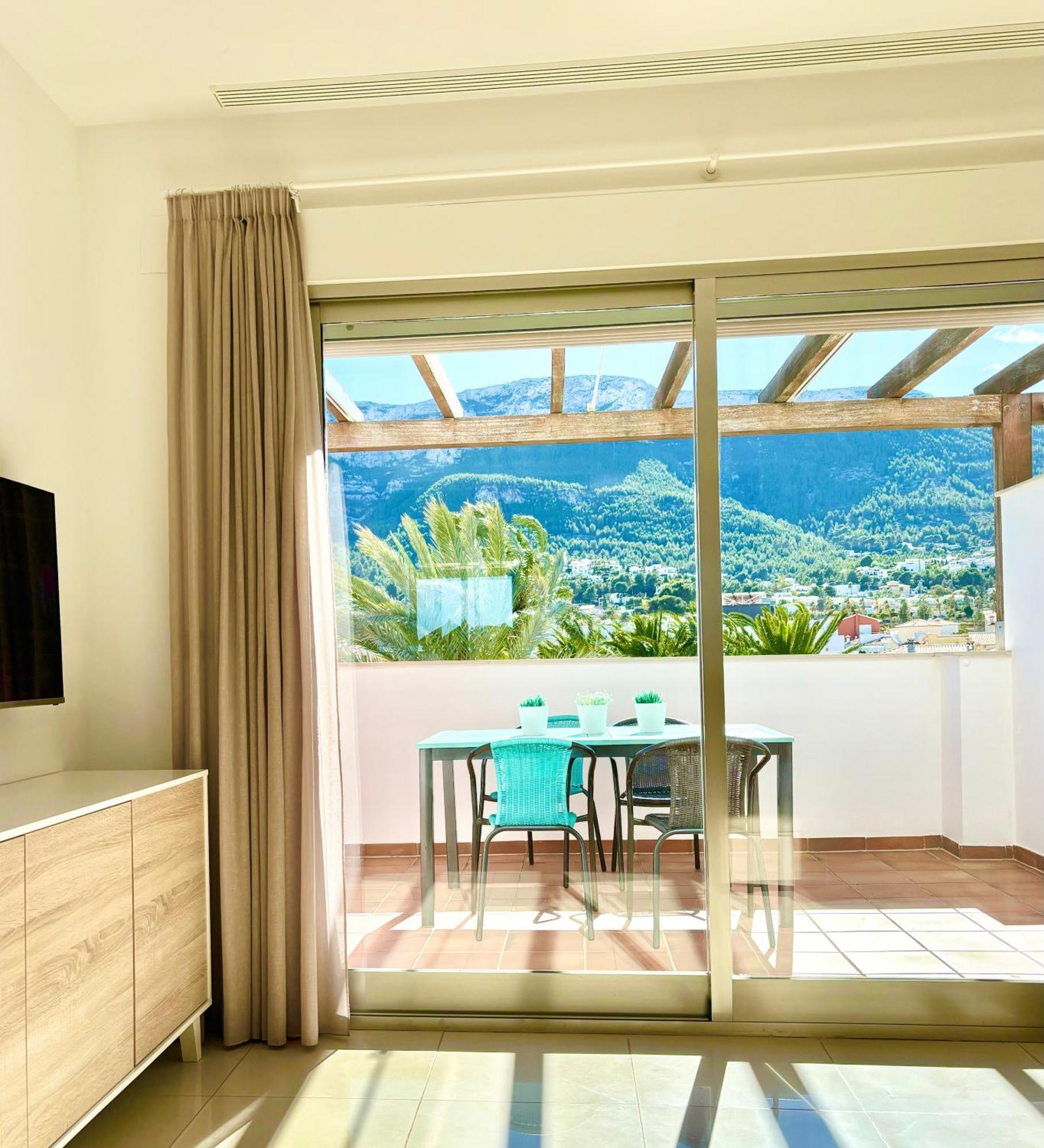 Hoteltype Penthouse 2 Beds, Parking, Wifi & Pool Stunning Views Denia Eksteriør bilde