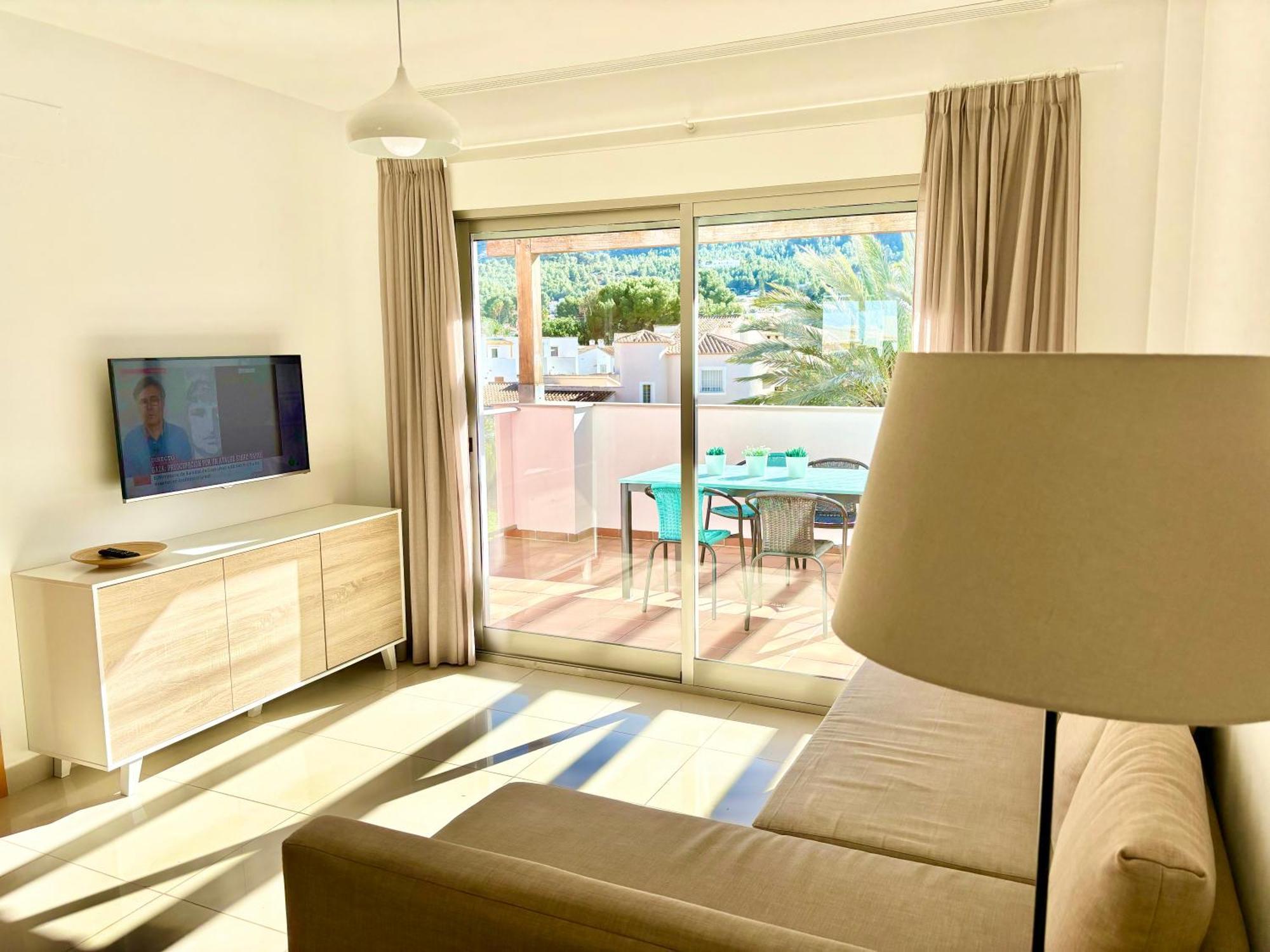 Hoteltype Penthouse 2 Beds, Parking, Wifi & Pool Stunning Views Denia Eksteriør bilde