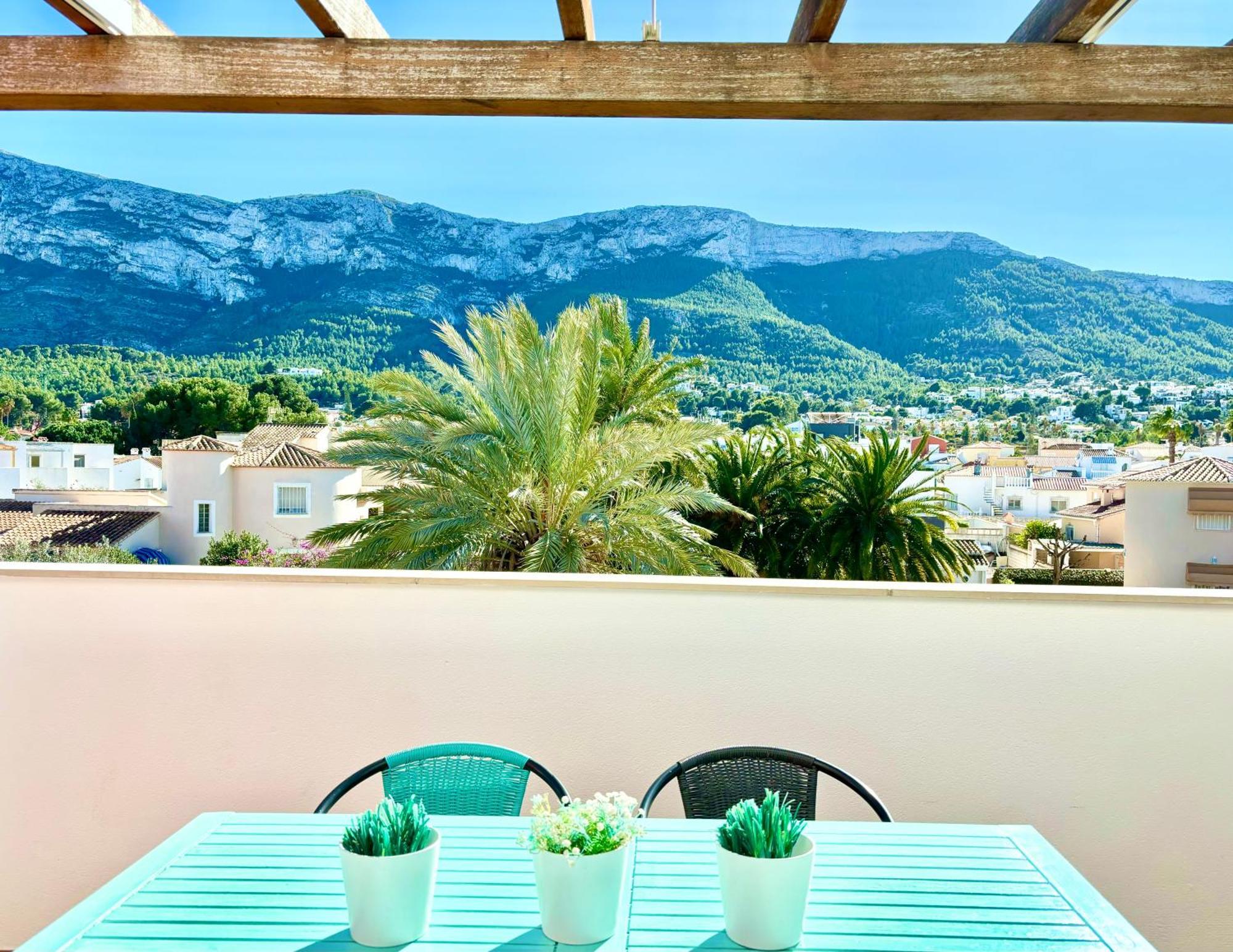 Hoteltype Penthouse 2 Beds, Parking, Wifi & Pool Stunning Views Denia Eksteriør bilde